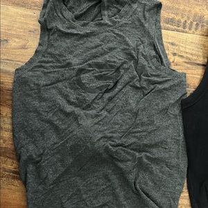 CycleBar tie back tank